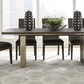 Gray Table with 6 Chairs