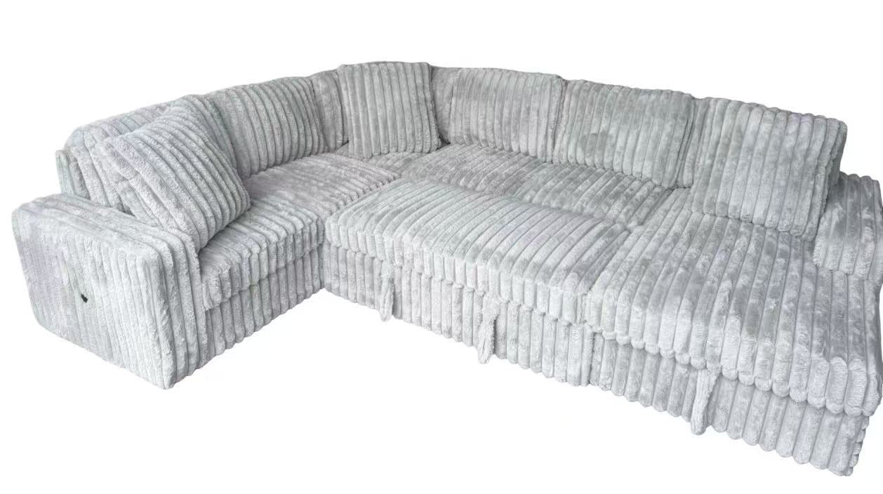 Jumbo Coduroy Sectional