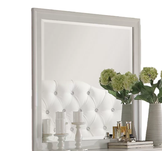 White Bedframe, Dresser, Chest, Nightstand options