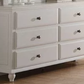 White Bedframe, Dresser, Chest, Nightstand options