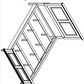 White Bedframe, Dresser, Chest, Nightstand options