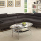 Luxury Faux Leather Sectional