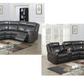 Gel Leatherett Reclining Sectional