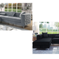 Chic Tufted Modern Sectional