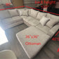 Custom Built Beige Sectional