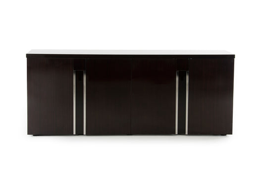 Modrest Christa Modern Ebony High Gloss Buffet