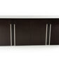 Modrest Christa Modern Ebony High Gloss Buffet