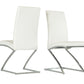 Angora - Modern White Dining Chair (Set of 2)