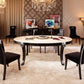A&X Bellagio - Luxurious Transitional Marble Dining Table