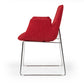 Modrest Altair Modern Red Fabric Dining Chair