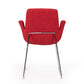 Modrest Altair Modern Red Fabric Dining Chair