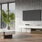 Modrest Makai Modern White & Walnut Square Coffee Table