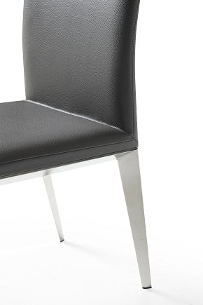 Modrest Taryn - Modern Dark Grey Dining Chair (Set of 2)