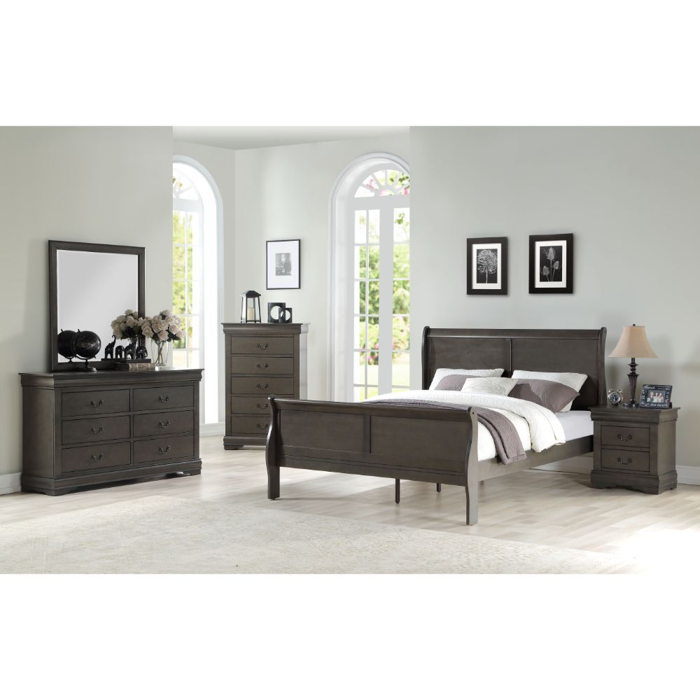 Louis Philippe Queen Bed