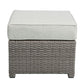 Salena Patio Sofa & Ottoman