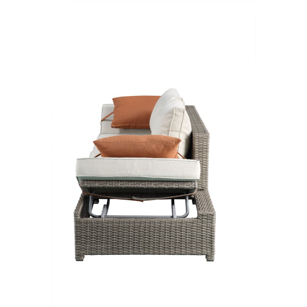 Salena Patio Sofa & Ottoman