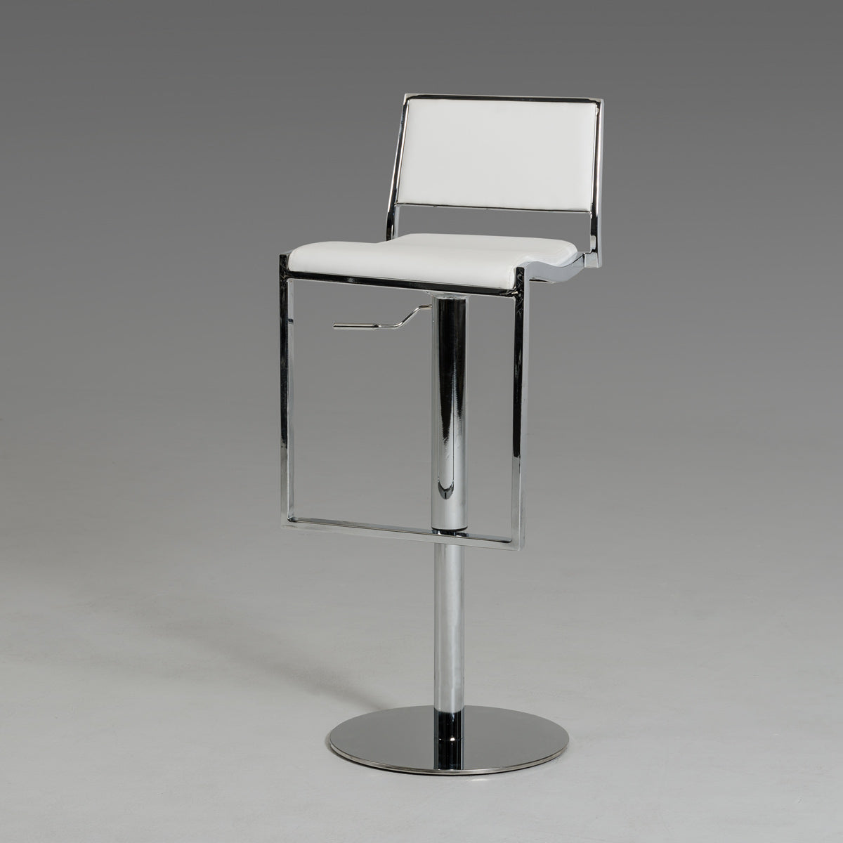 Modrest Joanie Modern White Bar Stool