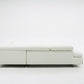 Divani Casa Myst Mini - Modern White Eco-Leather Right Facing Sectional Sofa