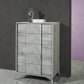 Nova Domus Alexa Italian Modern Grey Chest