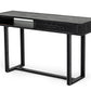 Modrest Hardy Modern Black Acacia Console Table