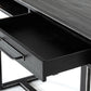 Modrest Hardy Modern Black Acacia Console Table
