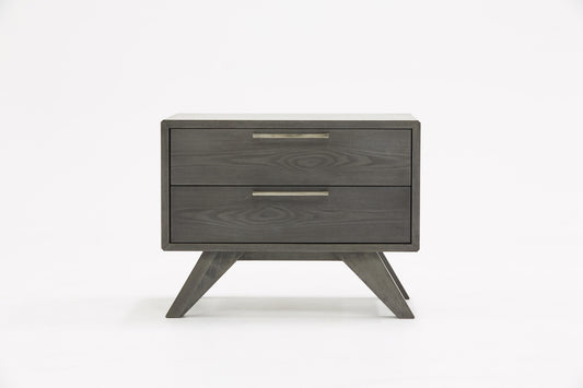 Nova Domus Soria Modern Grey Wash Nightstand