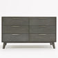 Nova Domus Soria Modern Grey Wash Dresser