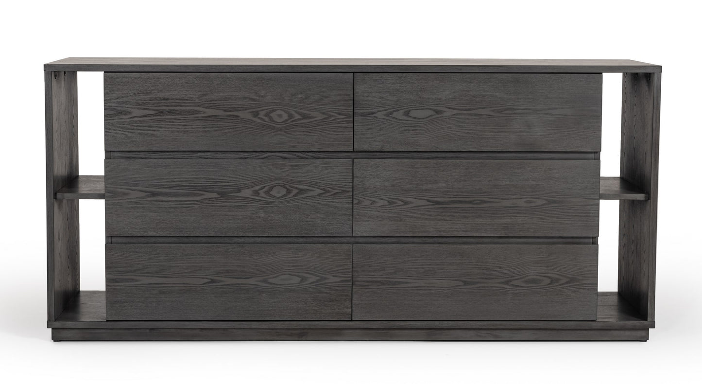 Nova Domus Jagger Modern Grey Dresser