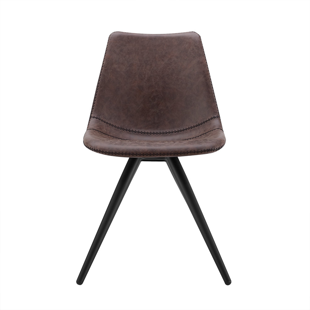 Modrest Condor - Modern Brown Dining Chair (Set of 2)