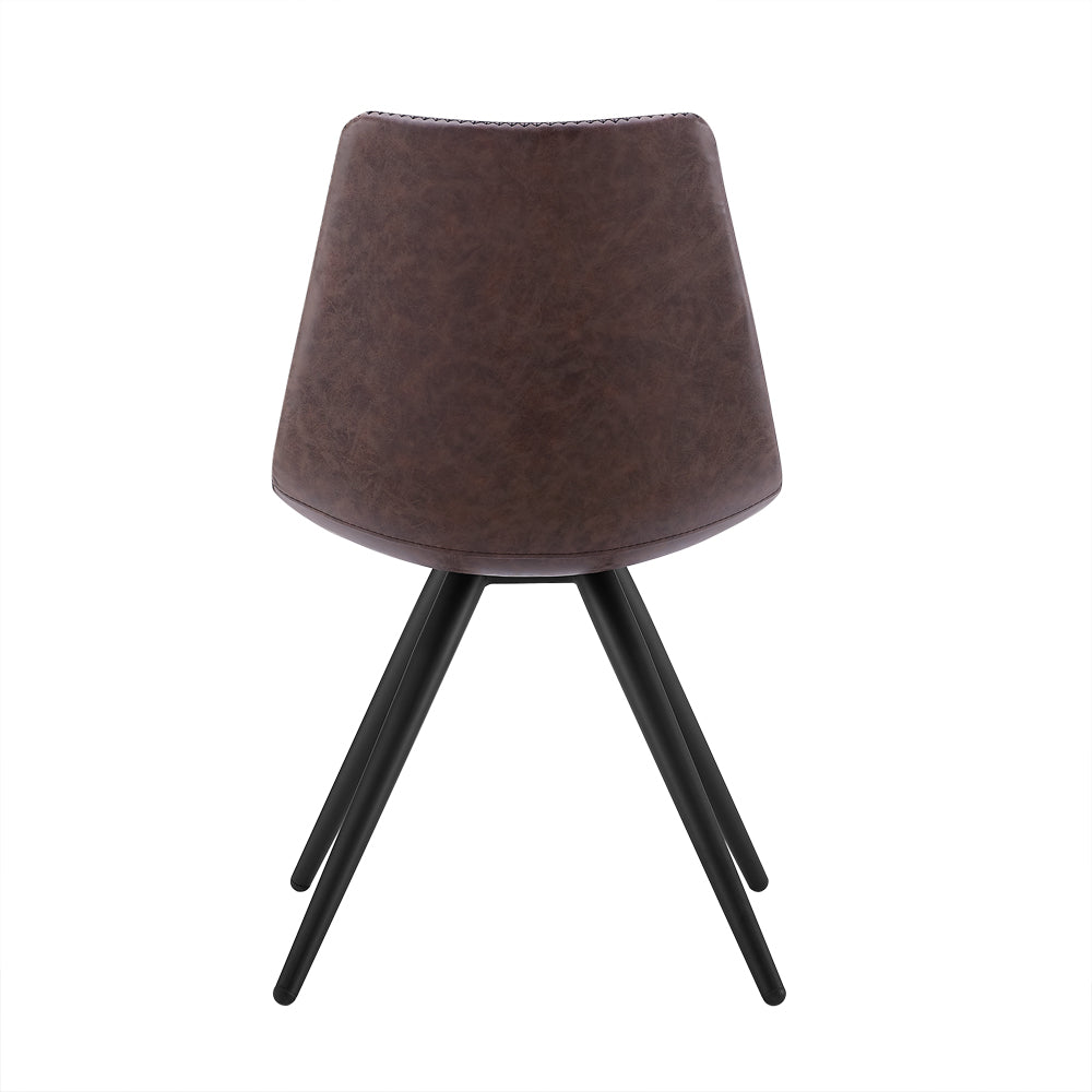 Modrest Condor - Modern Brown Dining Chair (Set of 2)