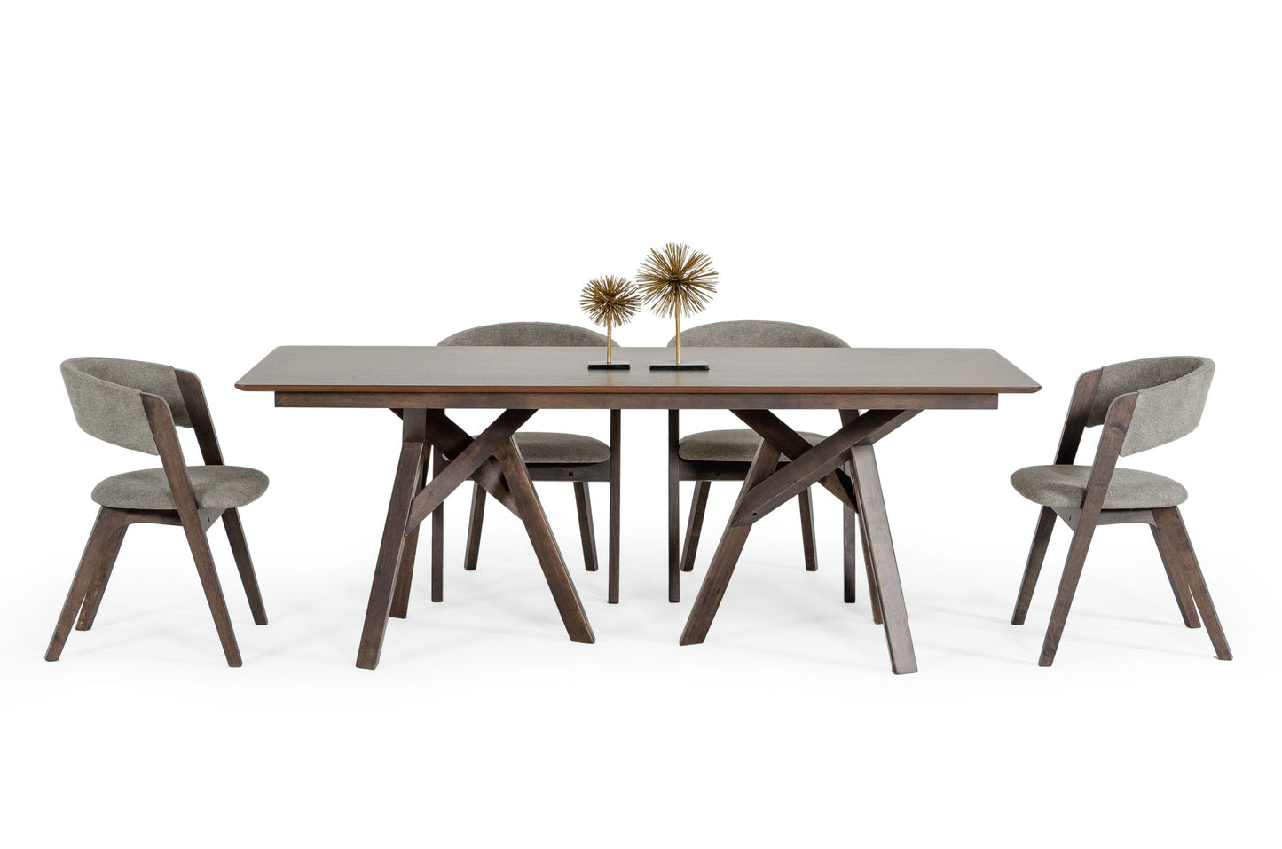 Modrest Grover - Modern Dark Wenge Dining Table