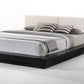 Modrest Tokyo - Contemporary Black and White Platform Bed