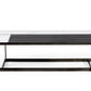 Modrest Fargo - Modern Ceramic & Grey Walnut Coffee Table