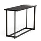 Modrest Fargo - Modern Ceramic & Grey Walnut Console Table