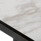 Modrest Fargo - Modern Ceramic & Grey Walnut Coffee Table