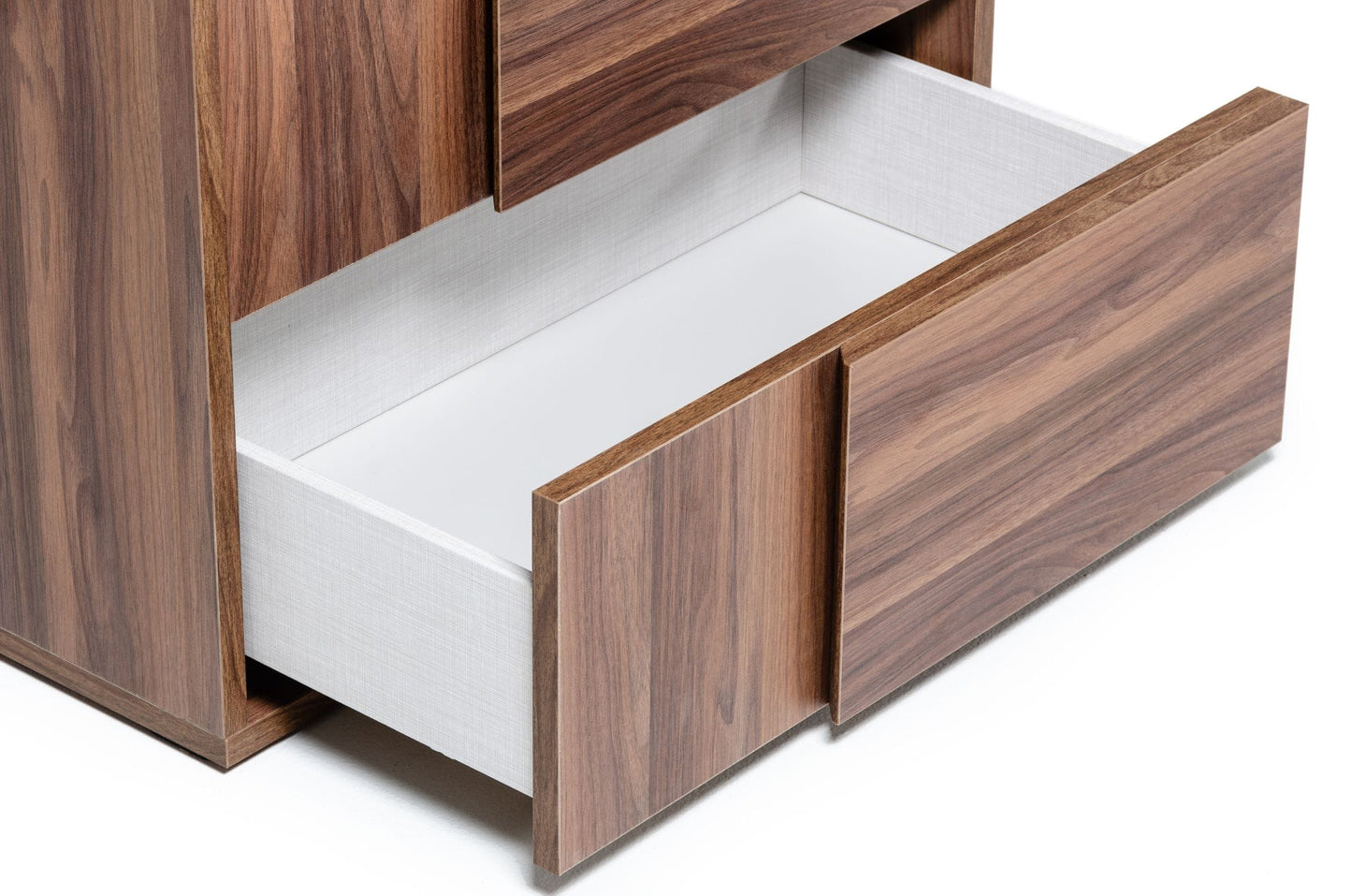 Nova Domus Asus - Italian Modern Walnut Nightstand