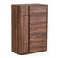 Nova Domus Asus - Italian Modern Walnut Chest