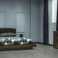 Nova Domus Fantasia - Contemporary Dark Walnut Nightstand