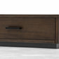 Nova Domus Fantasia - Contemporary Dark Walnut Nightstand