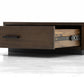Nova Domus Fantasia - Contemporary Dark Walnut Nightstand
