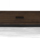Nova Domus Fantasia - Contemporary Dark Walnut Nightstand