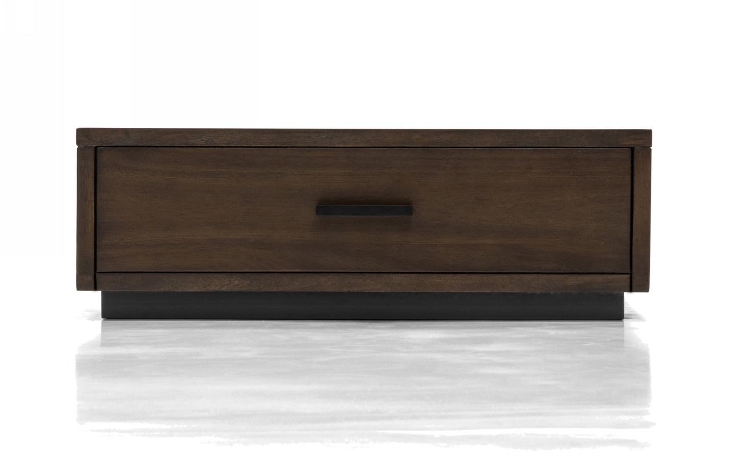 Nova Domus Fantasia - Contemporary Dark Walnut Nightstand