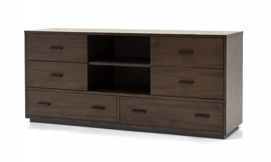 Nova Domus Fantasia - Contemporary Dark Walnut Dresser