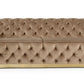 Divani Casa Murdoch - Glam Beige and Gold Fabric Sofa