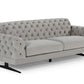 Divani Casa Sepulveda - Modern Grey Fabric Sofa