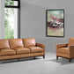 Divani Casa Naylor - Modern Brown Italian Leather Split Chair