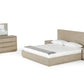 Modrest Samson - Contemporary Grey and Silver Bed