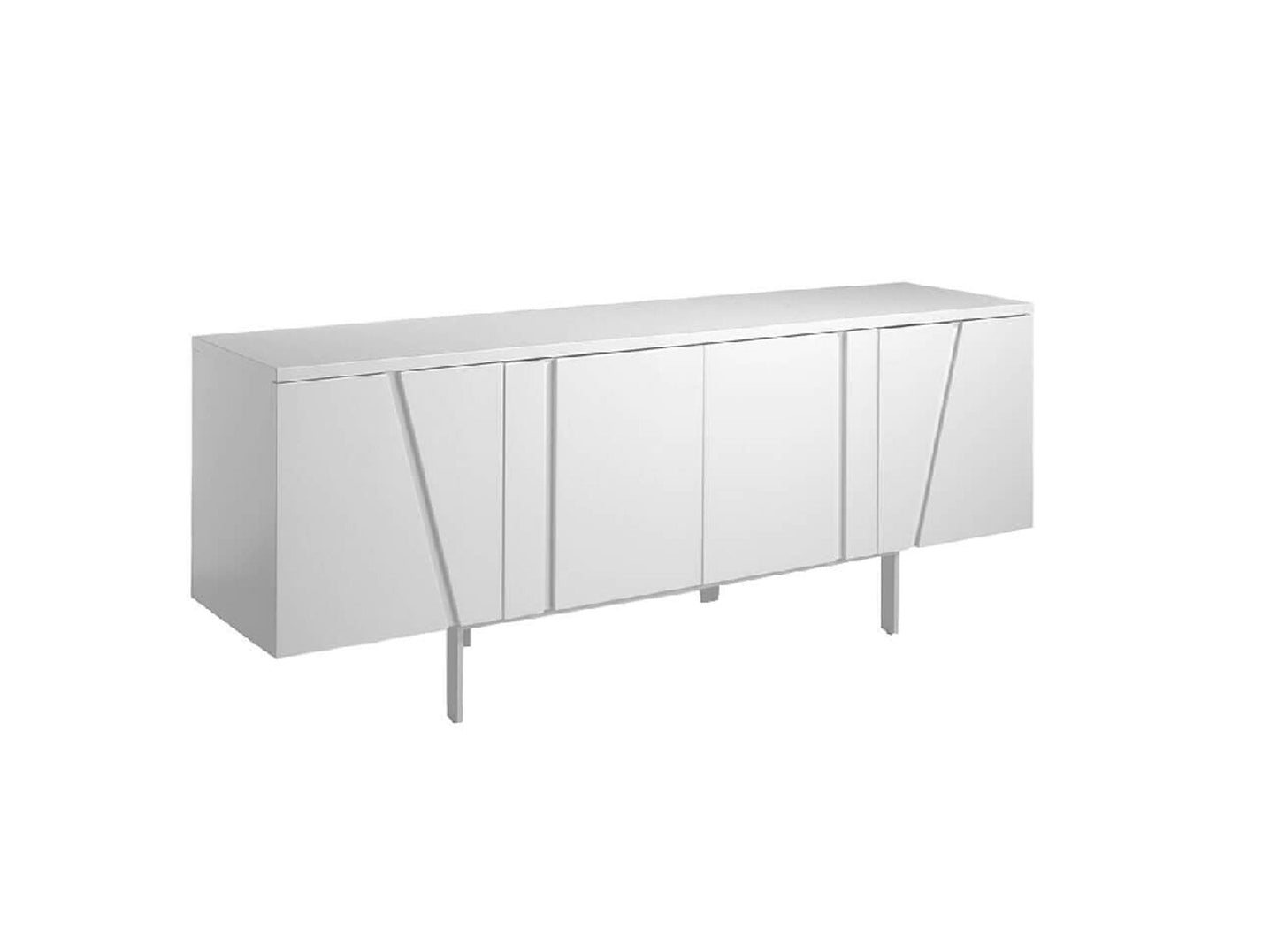 Modrest Mario - Modern White Veneer Buffet