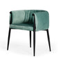 Modrest Belcaro - Modern Light Green Fabric Dining Chair