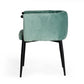 Modrest Belcaro - Modern Light Green Fabric Dining Chair